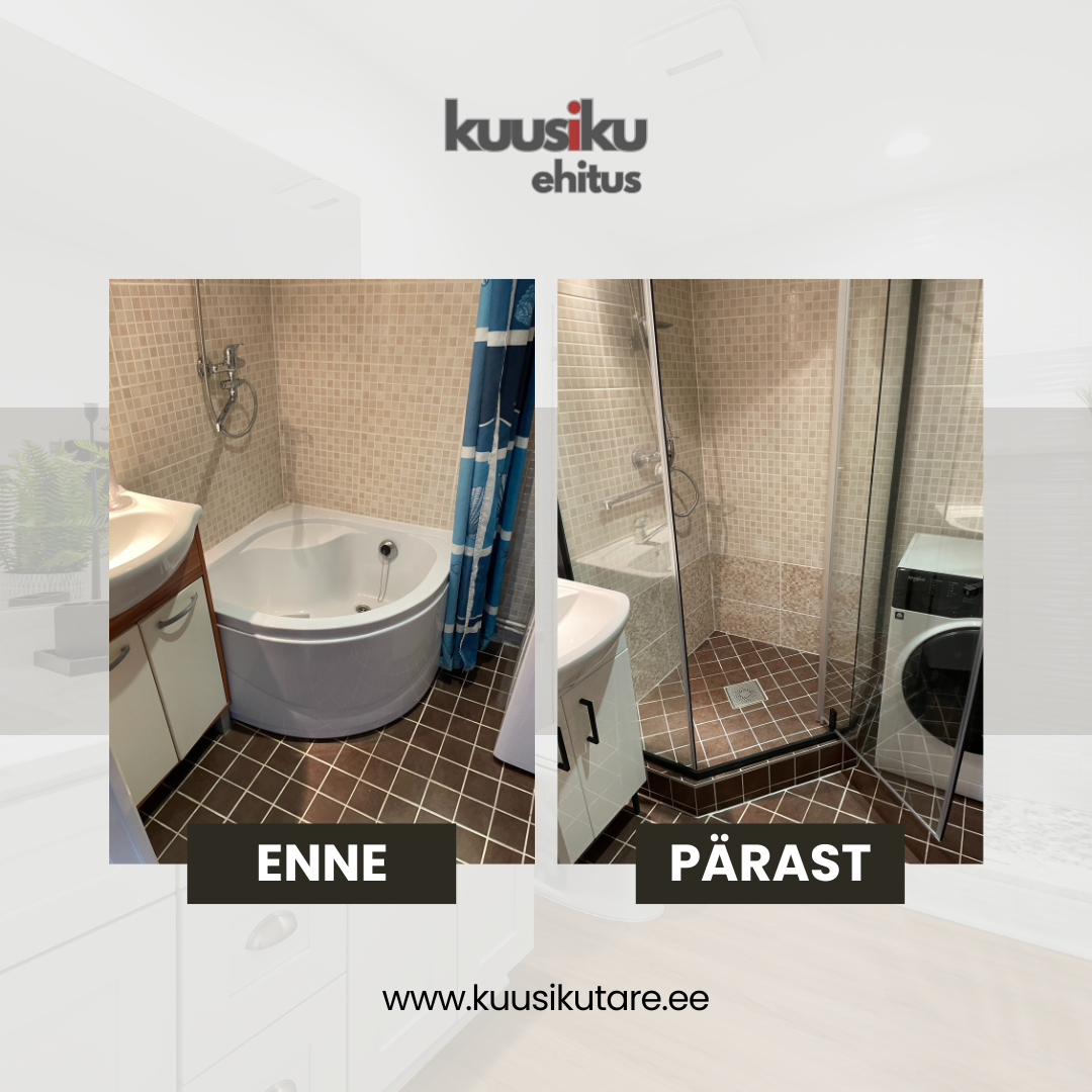 Dushinurga remont Tartus: tunduvalt madalam astuda